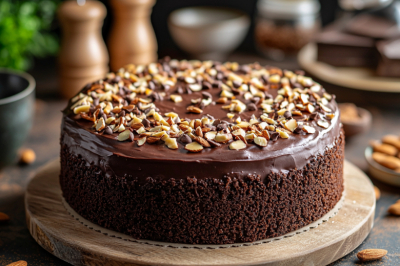 Мой топовый постный пирог: влажный &laquo;Негритенок&raquo; с блестящей глазурью из двух ложек какао