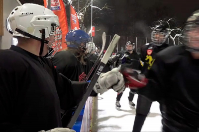 Любительские хоккейные команды Городского округа Пушкинский разыграли &laquo;ОливьеCup&raquo; в Центральном парке культуры и отдыха