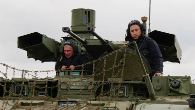 &laquo;Башня сама находит угрозу&raquo;: как в тылу СВО осваивают БМПТ &laquo;Терминатор&raquo;