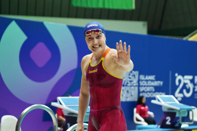 Софья Сподаренко завоевала золотую медаль Исламиады-2025 в плавании