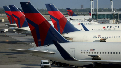 Отчетность о падении прибыли Delta запустила распродажу акций авиакомпаний