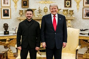 Трамп молчит в ответ на слова Зеленского о «слабости» из-за сделки с Россией по дизтопливу
