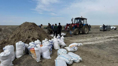Прорыв дамбы в Атырауской области: ситуация в селе Жалгансай стабилизировалась