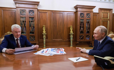 Путин рассказал Собянину о гордости за Москву
