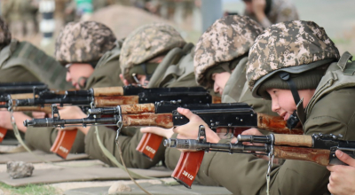 Огневое крещение новобранцев