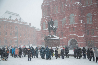 Тишковец: сугробы в Москве выросли до 77 сантиметров