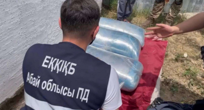 Крупную партию наркотиков изъяли полицейские в области Абай
