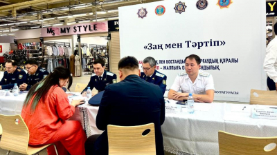 В Астане организован выездной прием прокуратуры на рынке