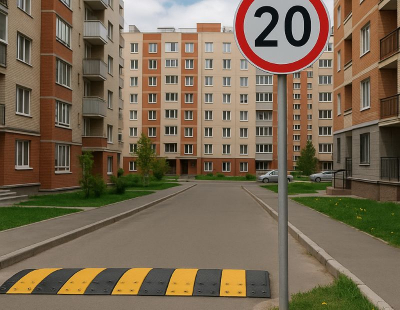 Жители Авангарда потребовали установить скоростной ограничитель
