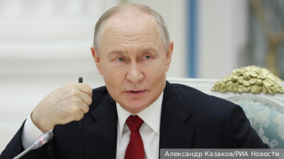 Путин пожелал удачи продвигающимся к Запорожью российским бойцам