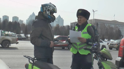 Порядка 3700 мопедов зарегистрировали в Казахстане