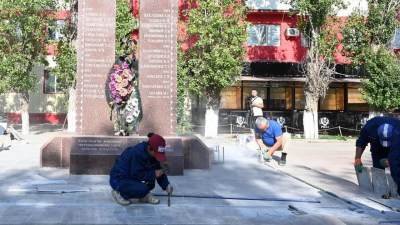 Программа "Таза Қазақстан": в Актюбинской области состоялась акция "Памятник – история страны"