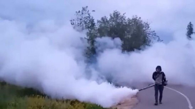 В Астане продолжают обработку против комаров и гнуса