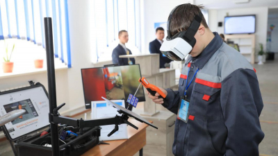 Выставку рабочих профессий и сельскохозяйственной техники организовали в Кобдинском многопрофильном колледже